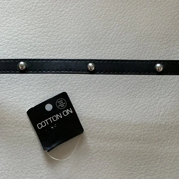 Cotton On Coker Necklace/Wrap Bracelet Gothic or Biker Style 15.5 in. in length. - Picture 4 of 8